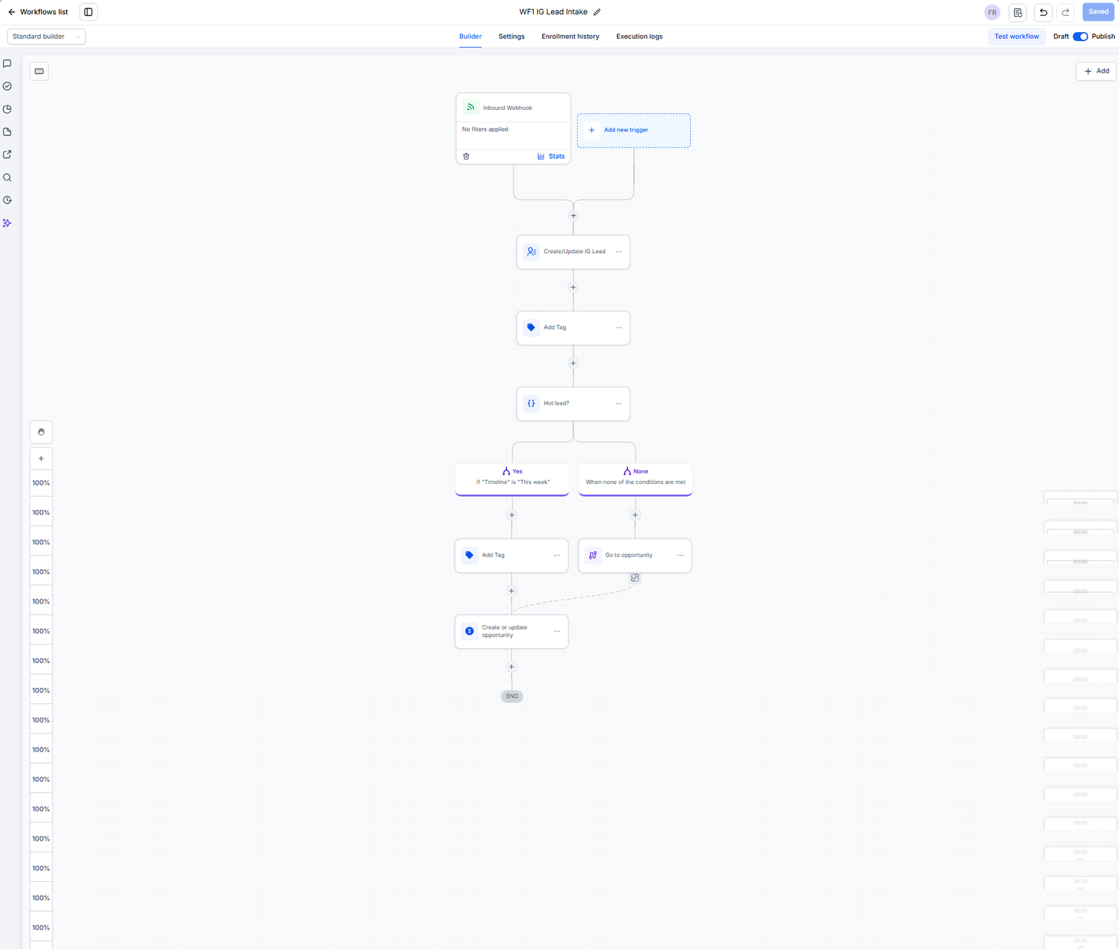 Lead Intake Workflow